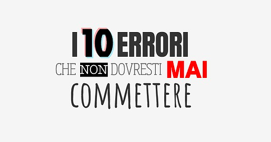 CERCO SUBENTRANTE – 10 Errori Fatali